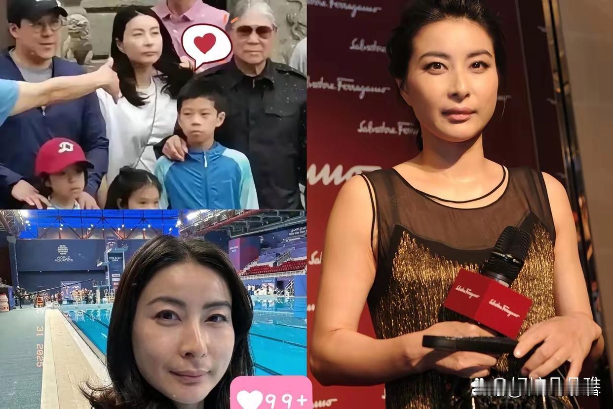 郭晶晶这一蹲，瞬间让整个香港名利场的浮华与矫情，都显得黯淡无光。当众俯身给