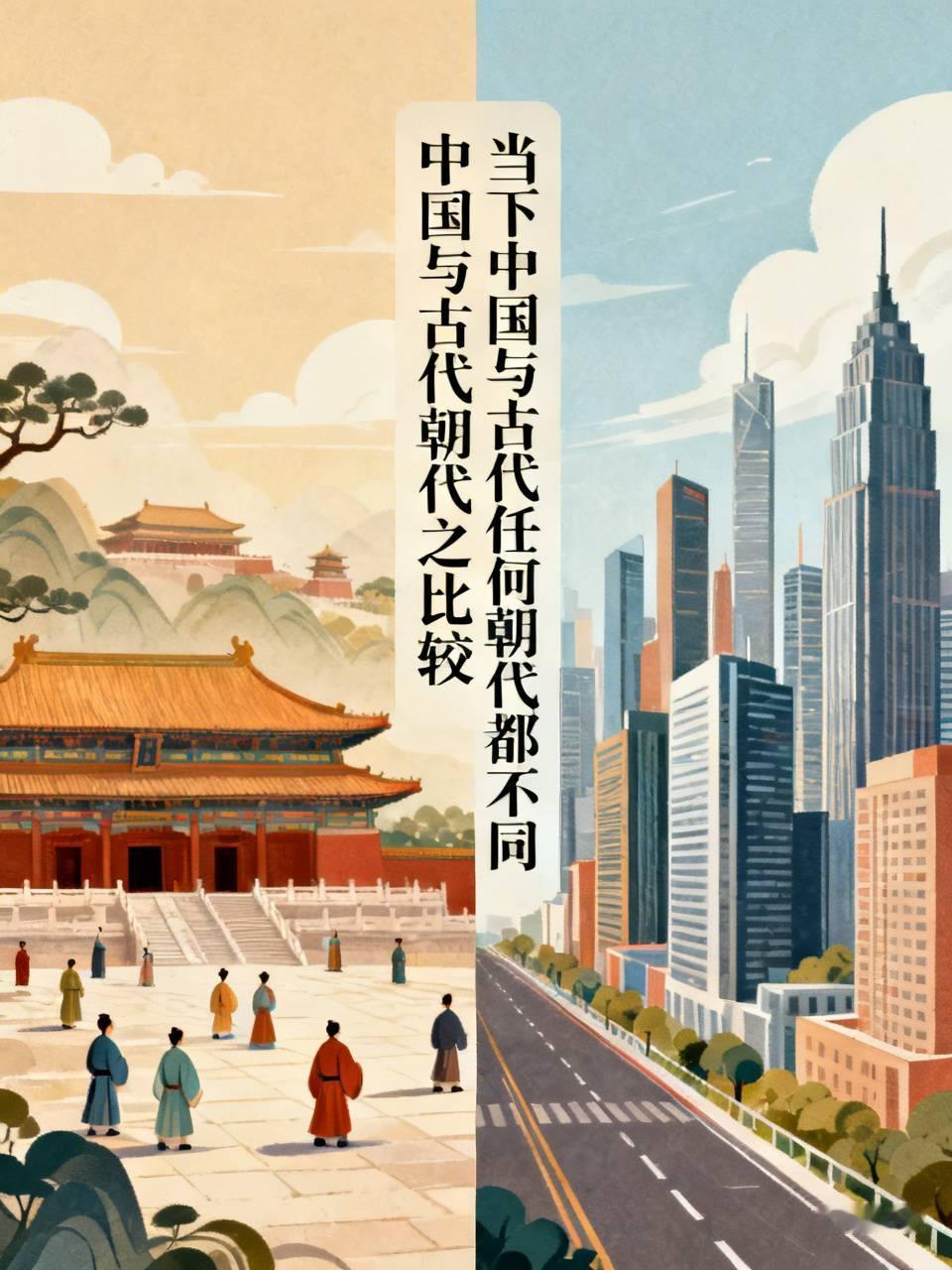 当今中国与古代哪个朝代更为相似？用古代王朝来为当下贴标签，本质上是外行的浅见。