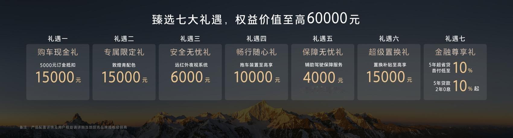 坦克的新旗舰坦克700终于来啦，依然是非承载式的车身，外观还是一如既往的硬朗风，