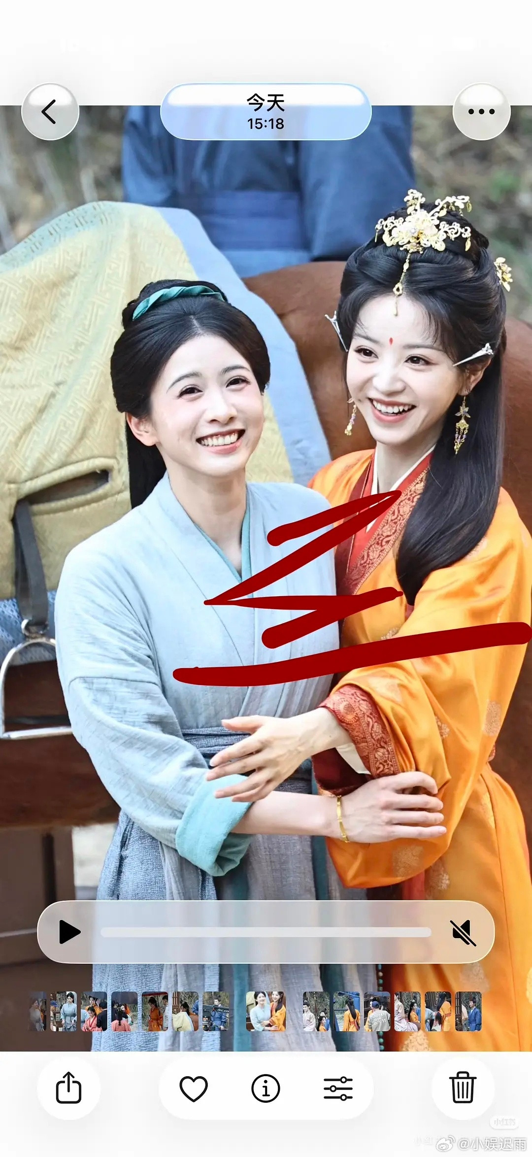 为什么田曦薇笑得特别开心给人一种很精明的感觉