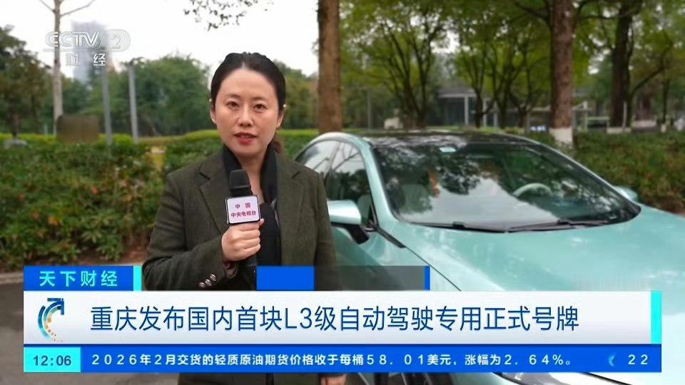 没想到L3来得这么快，是渝AD0001Z，牌照末尾还特意加了个“Z”，这辨识度直