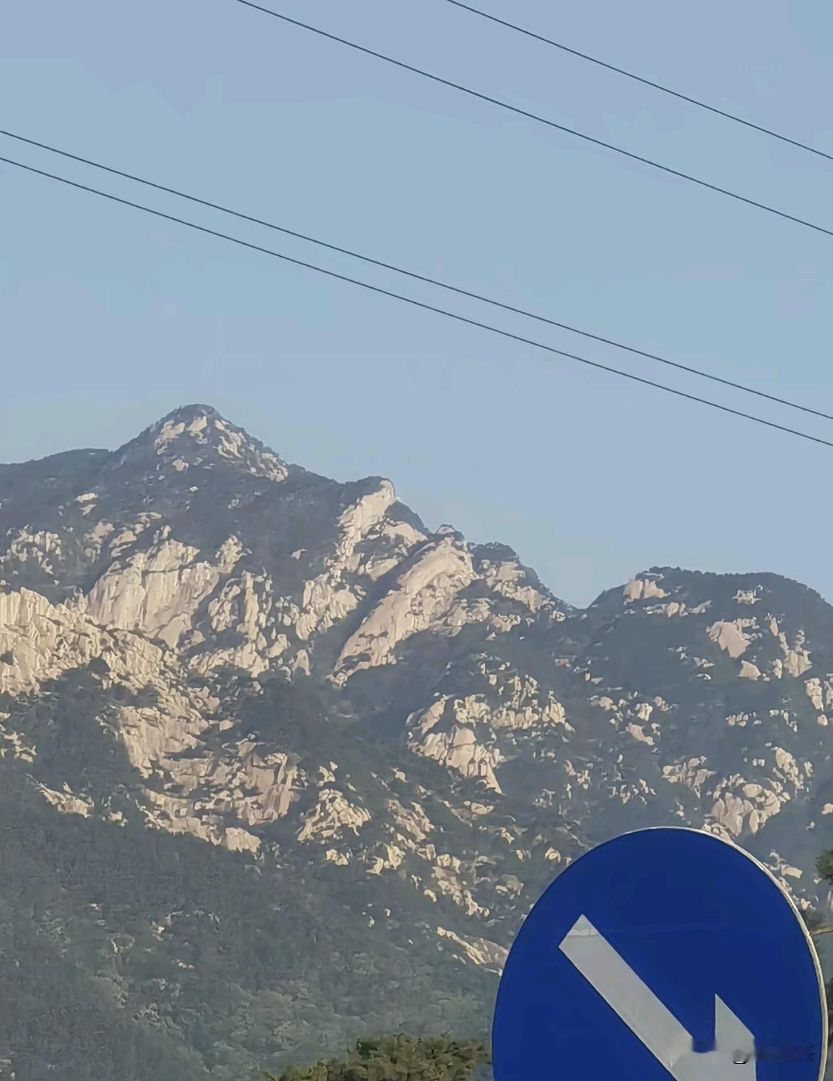 山上有一只长颈鹿，你发现了吗？