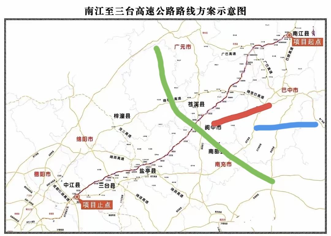 南三高速要开工建设了，青剑阆仪营高速也快要通车了，而阆中东部区域乡镇却没有规划高