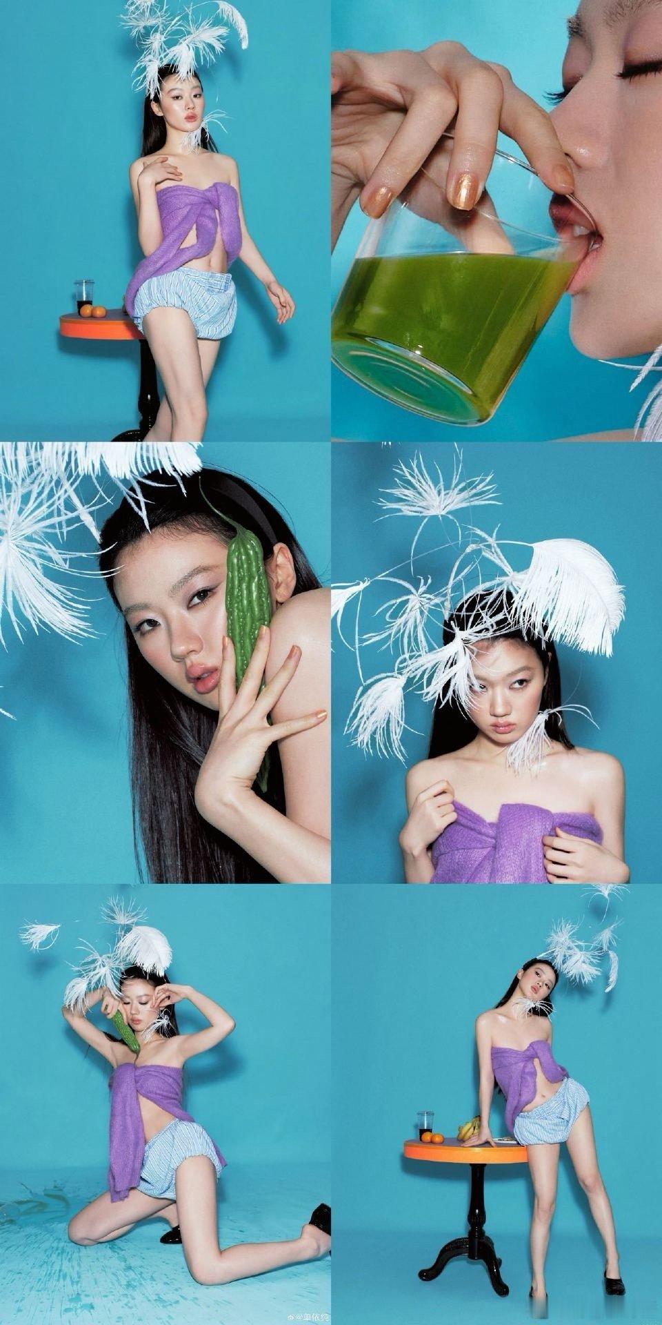 单依纯一口气发了54张图被单依纯的生日美图刷屏也太幸福了！54张大片，像是看了