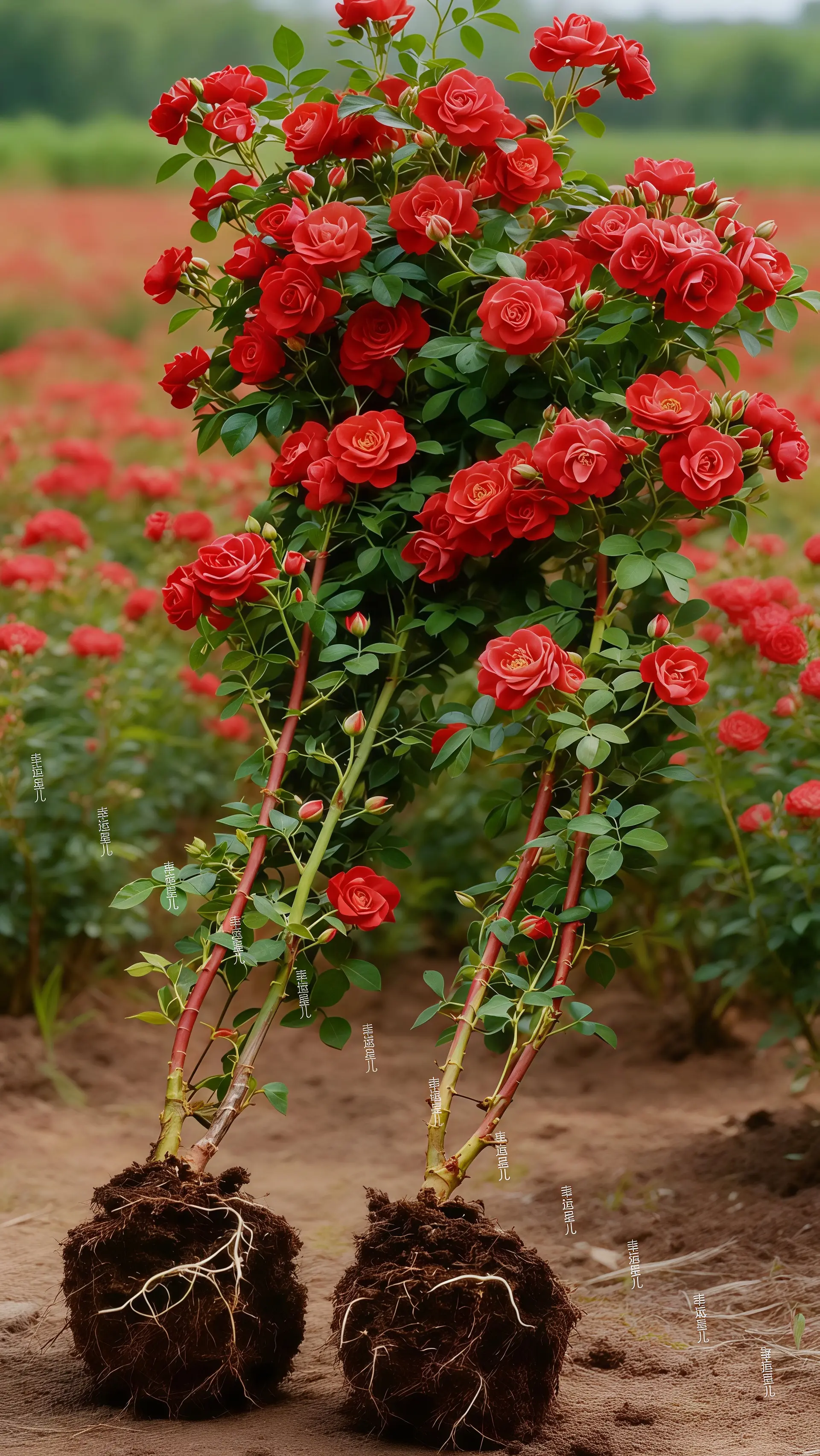 红木香是蔷薇科常绿藤本，枝条柔韧又强健，就算是盆栽养护也能长得格外旺盛...
