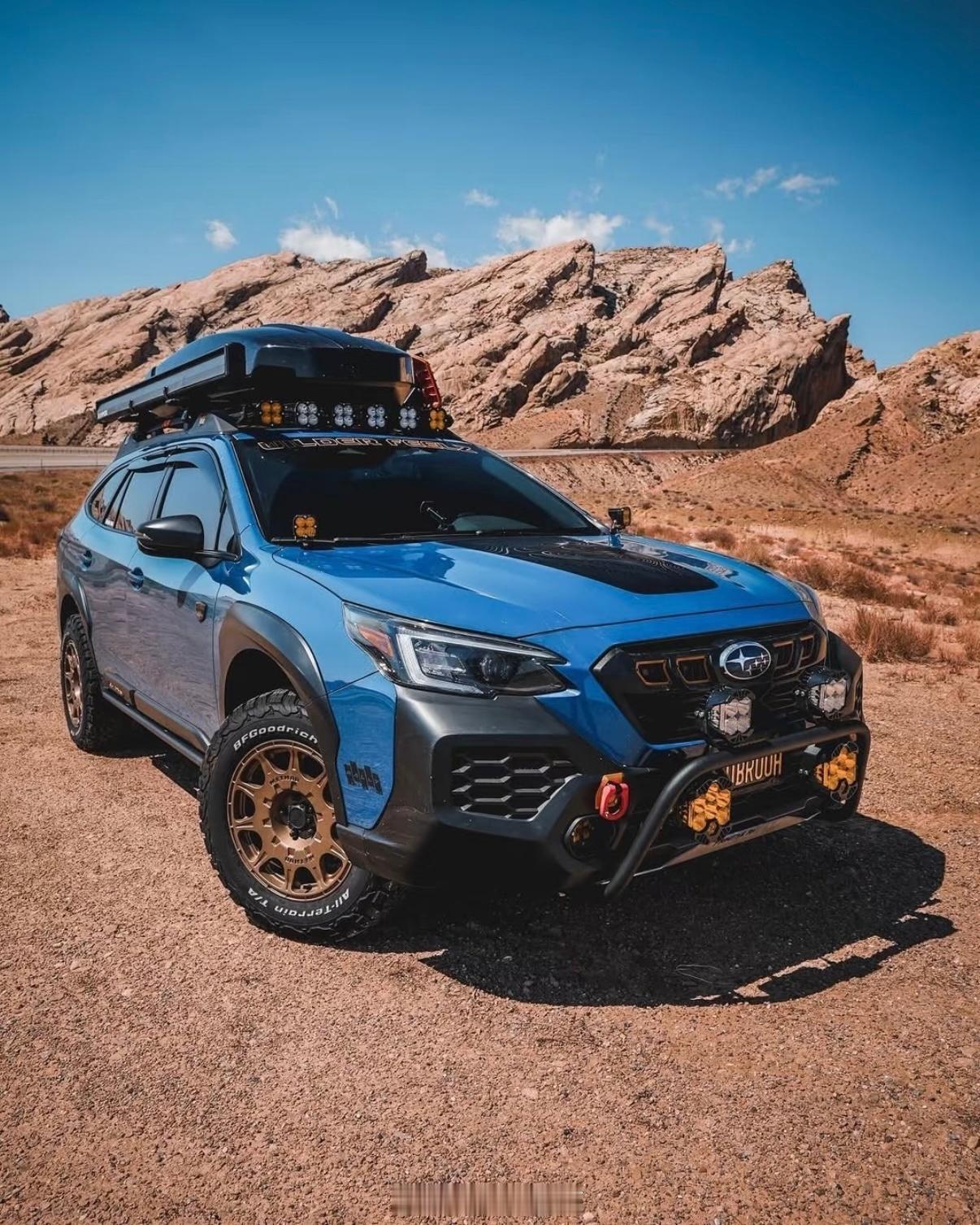 这台斯巴鲁傲虎也太帅了吧！！我当时开觉得无聊极了，这么一改也太有意思了大v聊车