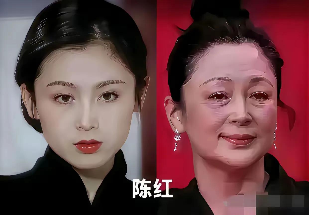 刘雪华真的是嗓音封印了美貌的一个人，没想到年轻时候的刘雪华长相这么精致，这三庭五