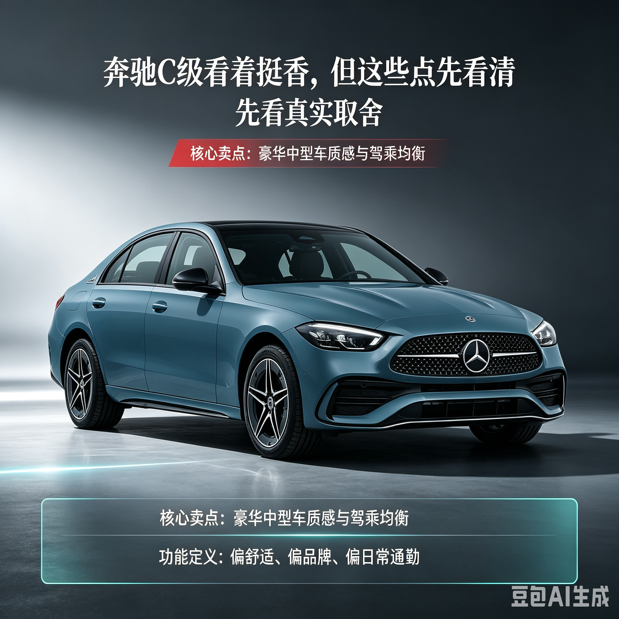 奔驰C级看着香，这些点先看清
