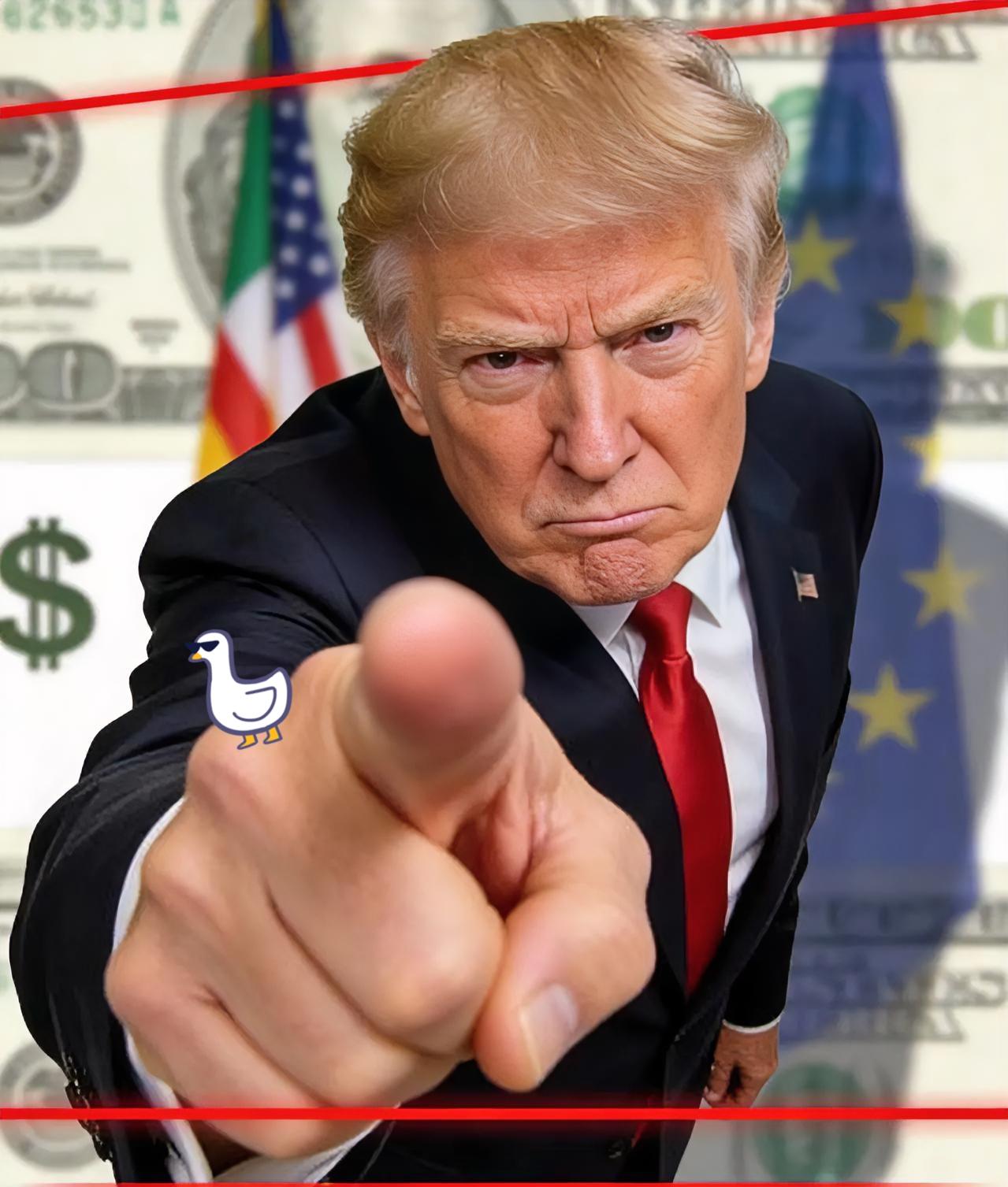 这态度，简直是毫不遮掩的霸道！就在刚刚，大洋彼岸传来消息，美国总统特朗普，对欧