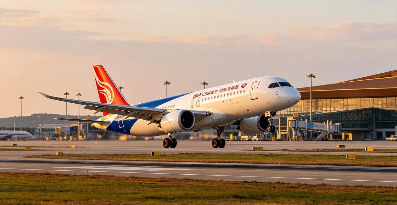 C919开通国际航线！海关“一机一型”护航，国产大飞机走出国门国产大飞机C