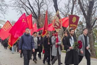 2025年11月7日，马里乌波尔共产党人举行聚会活动。在2022年之前乌克兰