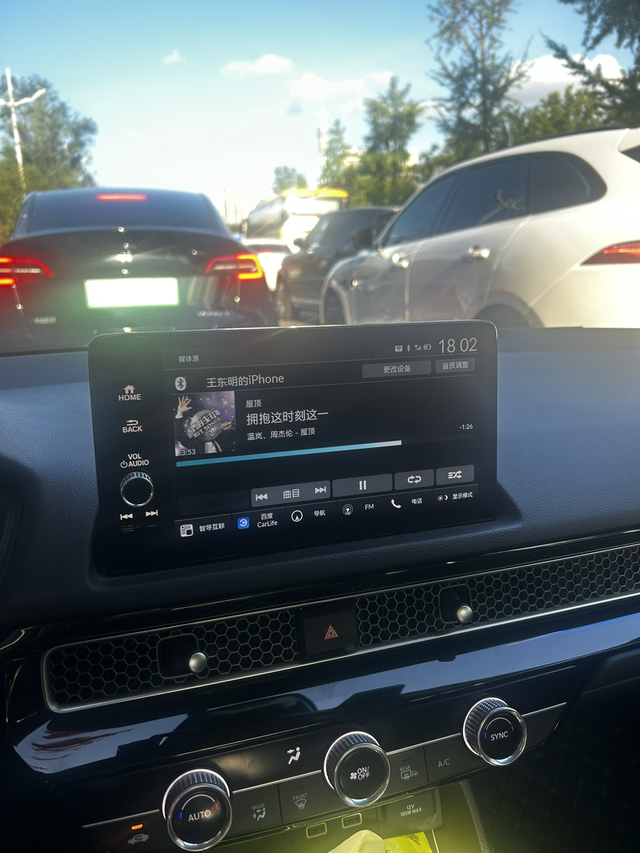 思域油耗上升问题找到了开车路线没变，原来油耗一直5.多，入冬后开暖风6.多了。