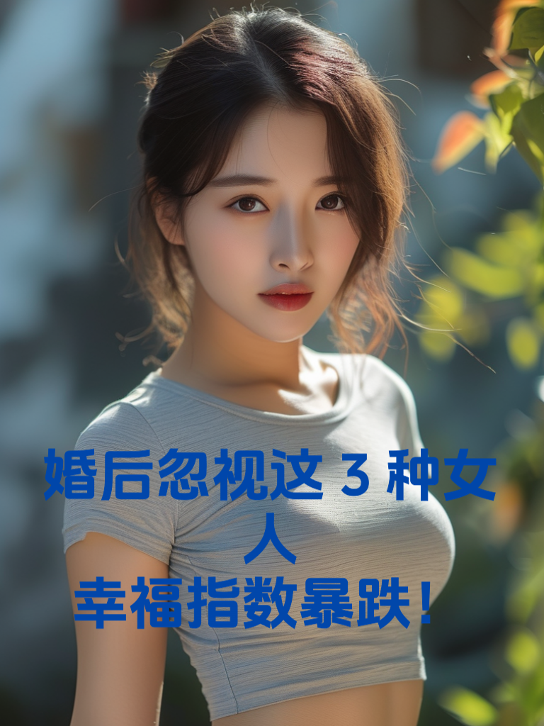婚后忽视这3种女人，幸福指数暴跌！