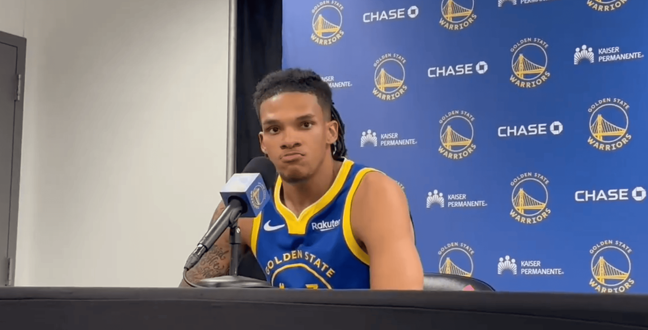 理查德: 从未与勇士的一队合练过, 投篮训练时才知道会首发