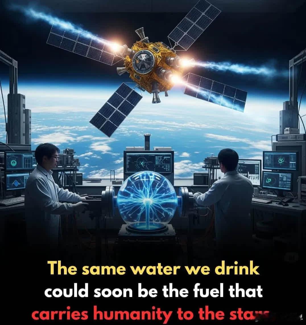 AXA最近成功测试了只靠水驱动的火箭发动机！它把水加热成等离子体喷出去产生推力。