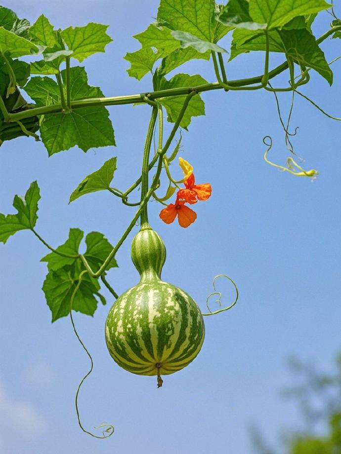 夏日的藤蔓间，悬挂着生活的诗意。​​​​