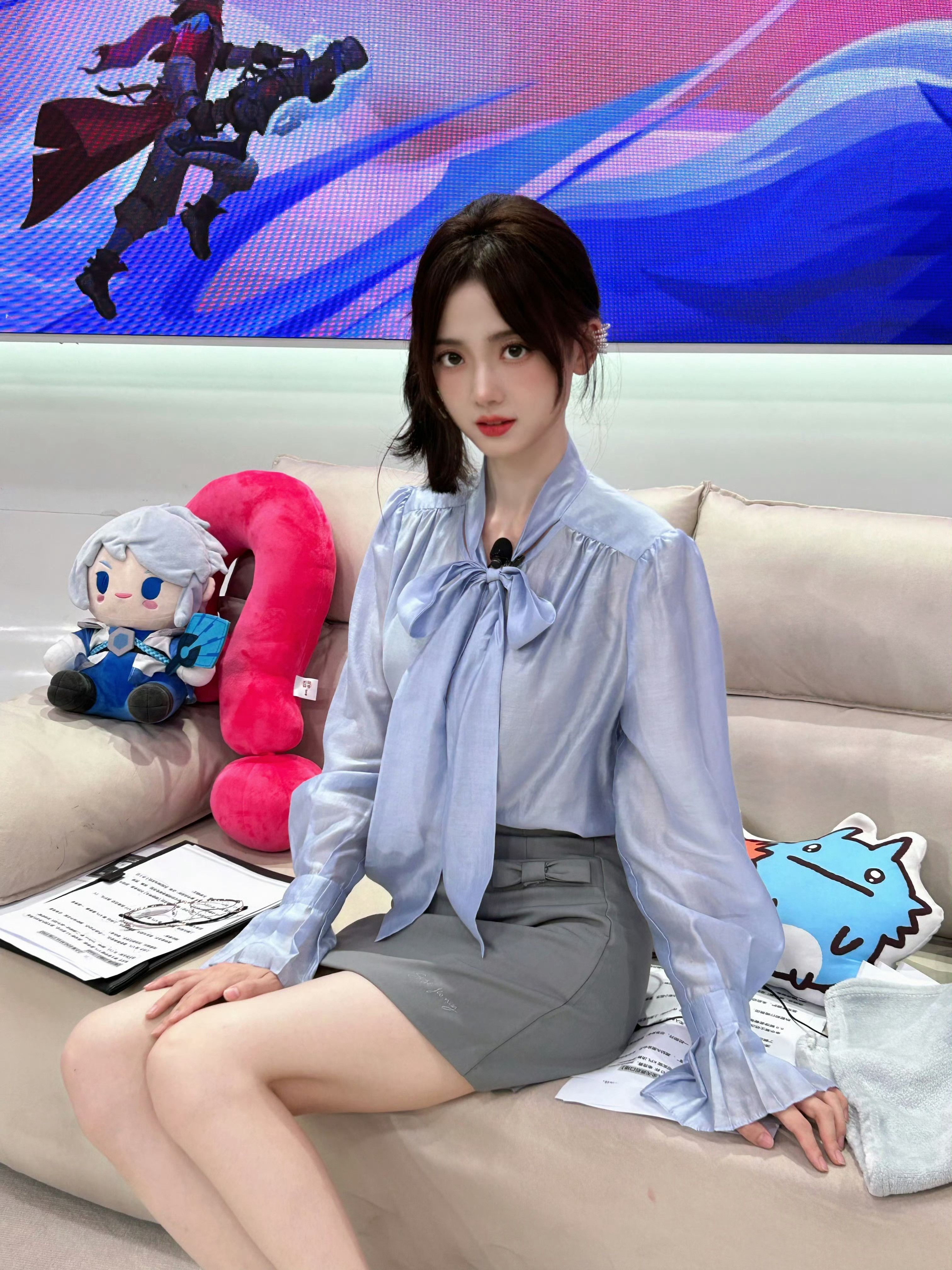 灵儿2025kpl夏季赛主持ootd​​​