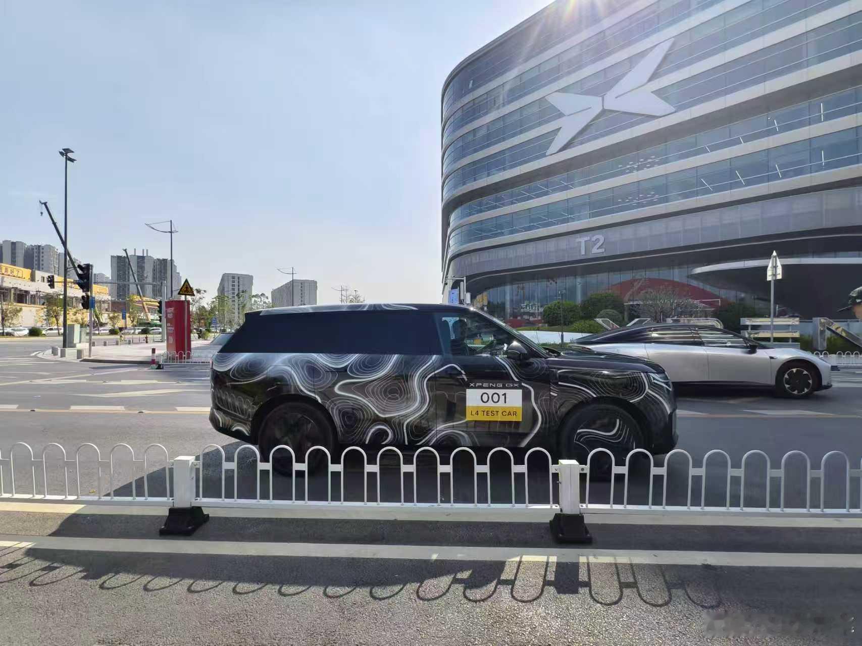 里程碑的一刻！小鹏gx开始做L4级的上路测试了小鹏汽车