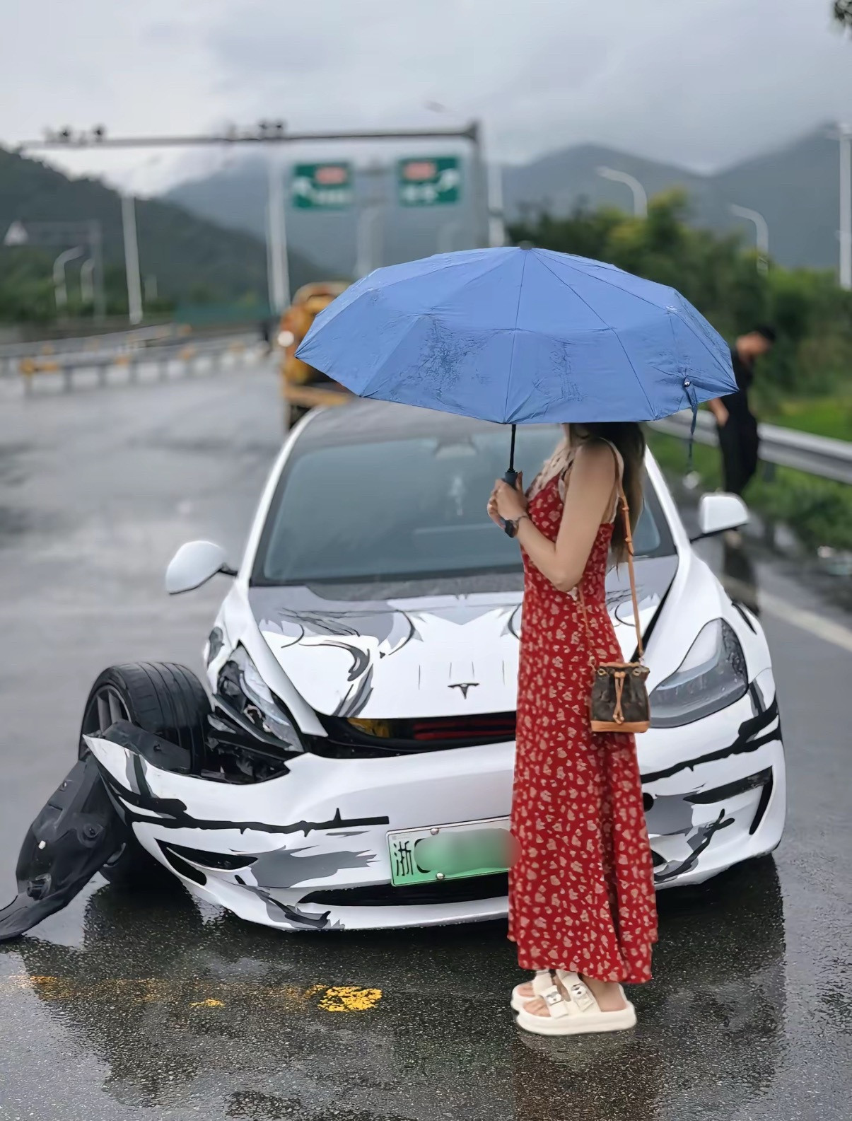 特斯拉小姐姐留个念[裂开]​​​