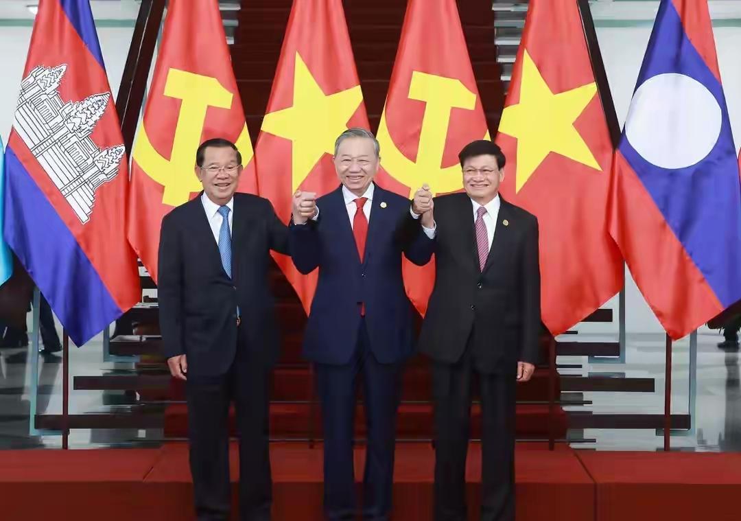 2月6日据媒体报道，越南苏林、老挝通伦同机抵达柬埔寨，在接下来的两天时间里，分别