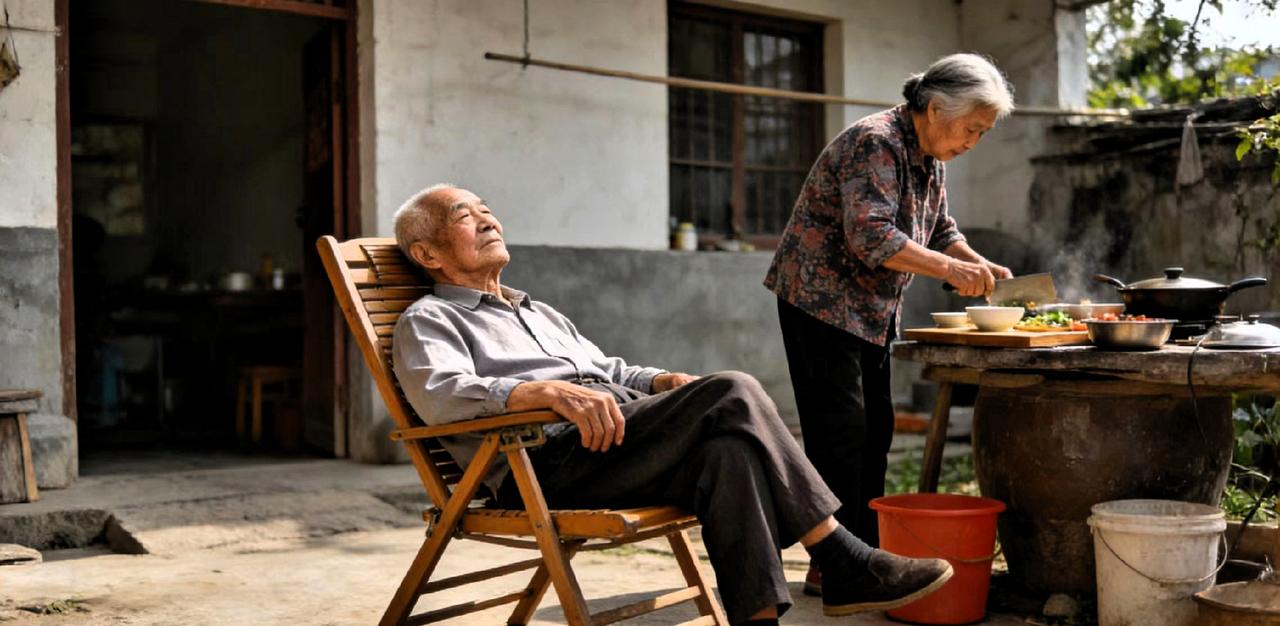 我开始怀疑养生了！我爷爷今年94岁，奶奶92岁。如今两人生活自理，没去任何一个