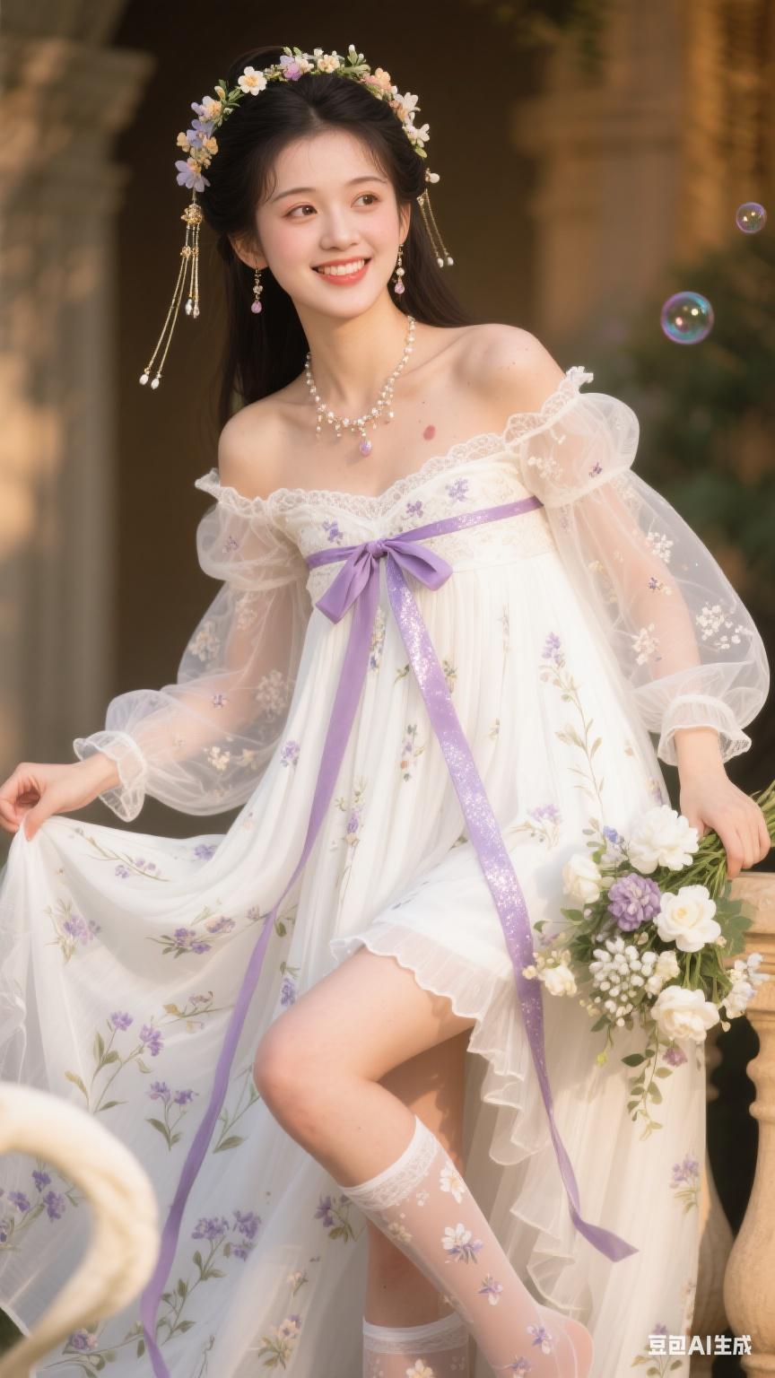 汉服小仙女 古风美人 仙气飘飘 清纯甜美 古风汉服美如画