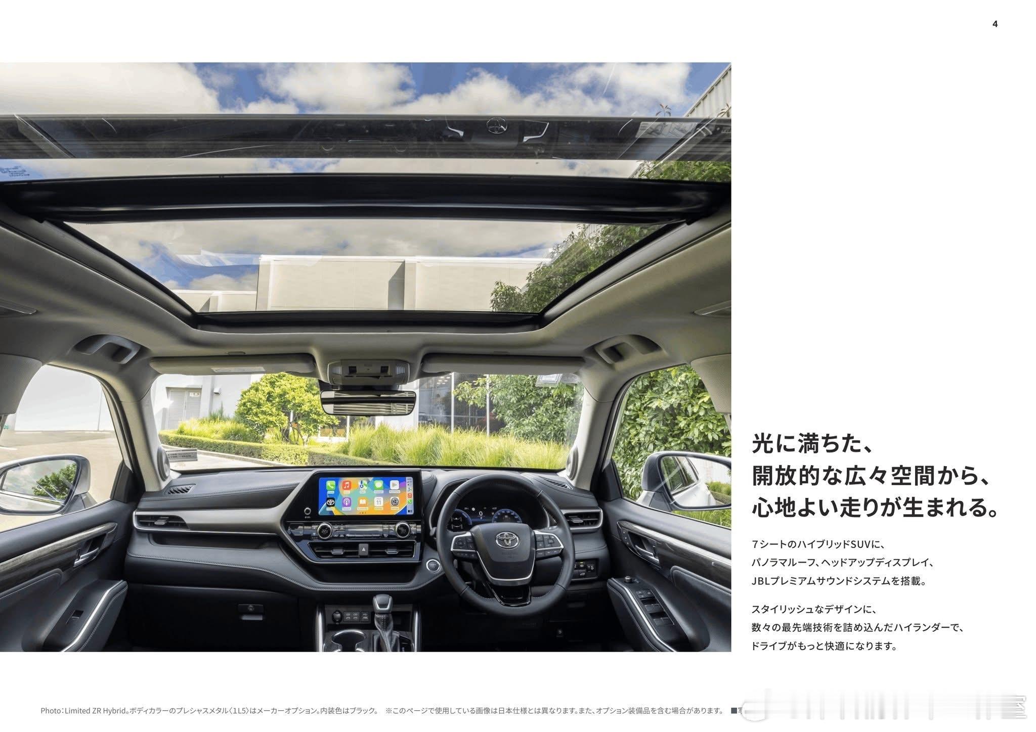 2026丰田右方向汉兰达。看一下和我们的有什么不同？虽然已经更新换代，但是国内外