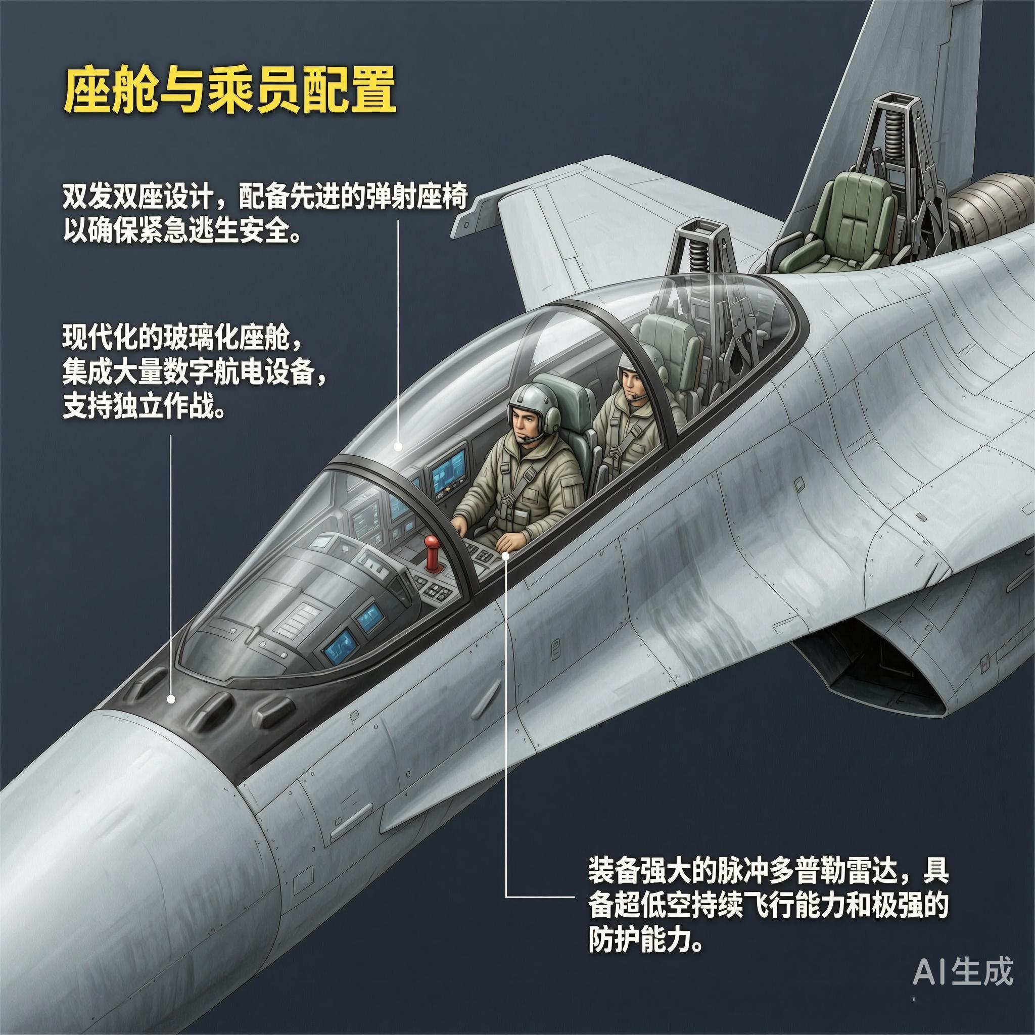 军事ai新视野俄罗斯Su-30“侧卫C”战斗机Su-30是苏联苏霍伊航空集团研