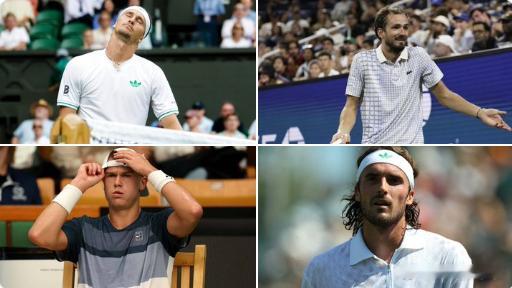 今年最令人失望的ATP球员，欢迎补充！兹维列夫梅德韦杰夫鲁内卢布列夫蒂亚福西西帕