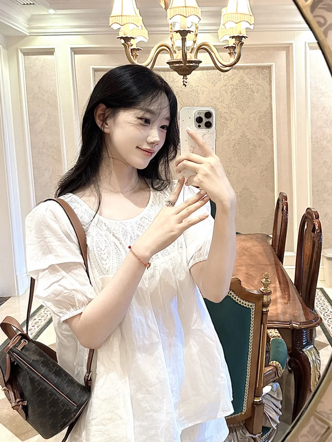 好韩味的亚麻小衫～