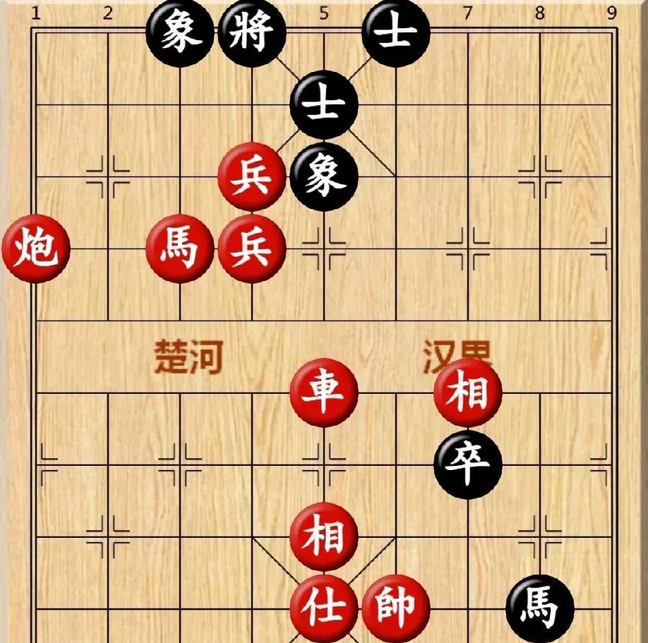 来一盘精妙绝伦的象棋对弈视觉盛宴！面临着黑棋一步即杀的严竣形势，红方巧妙地利用车