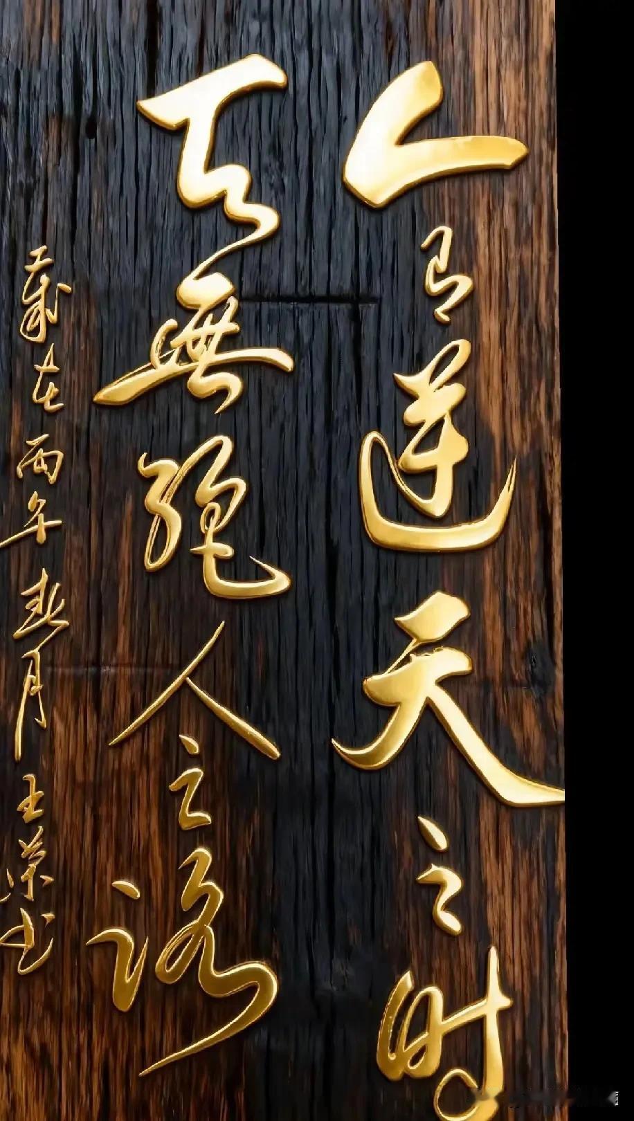 今天刷到一幅字，真是绝了！笔走龙蛇，力道十足，感觉写字的人像有神仙帮忙似的，字儿