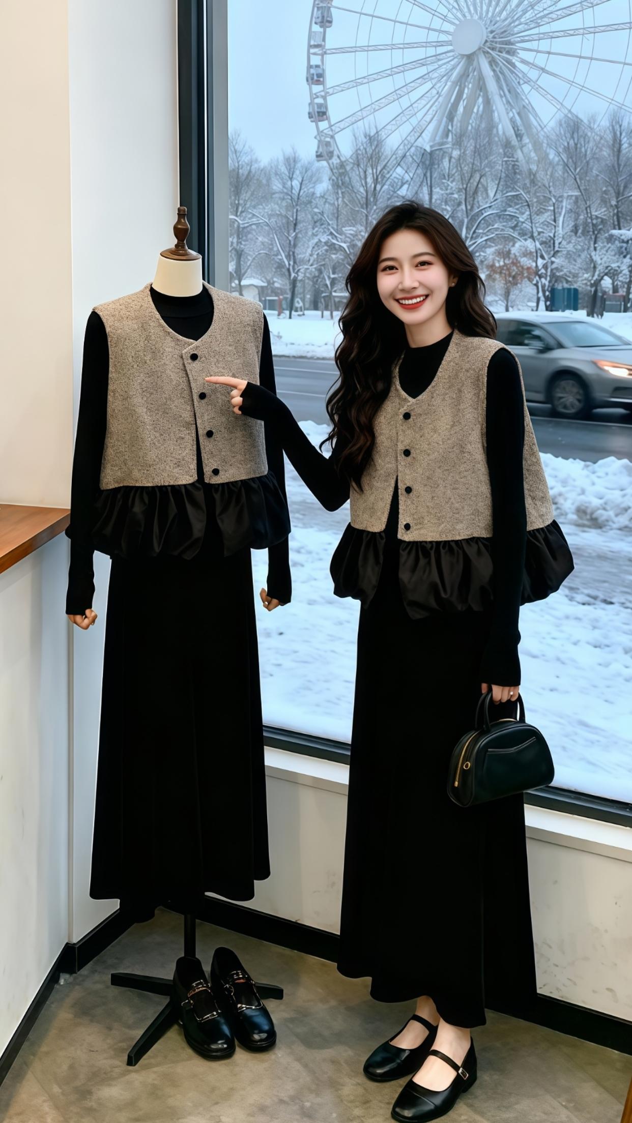 气质女神穿搭优雅气质精致穿搭女神范名媛气质