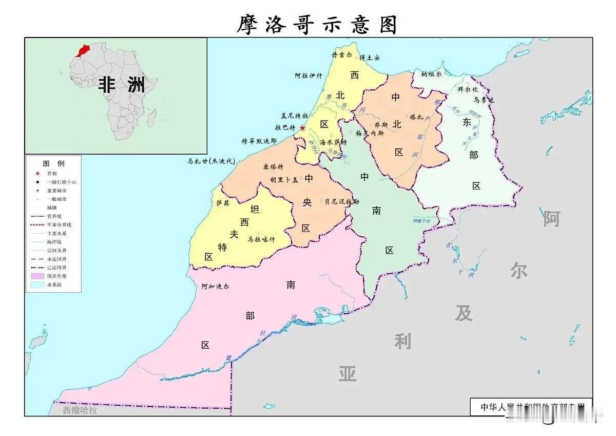 摩洛哥是个很迷人的国家。它面积有45.9万平方公里，人口2920万左右。这里大部