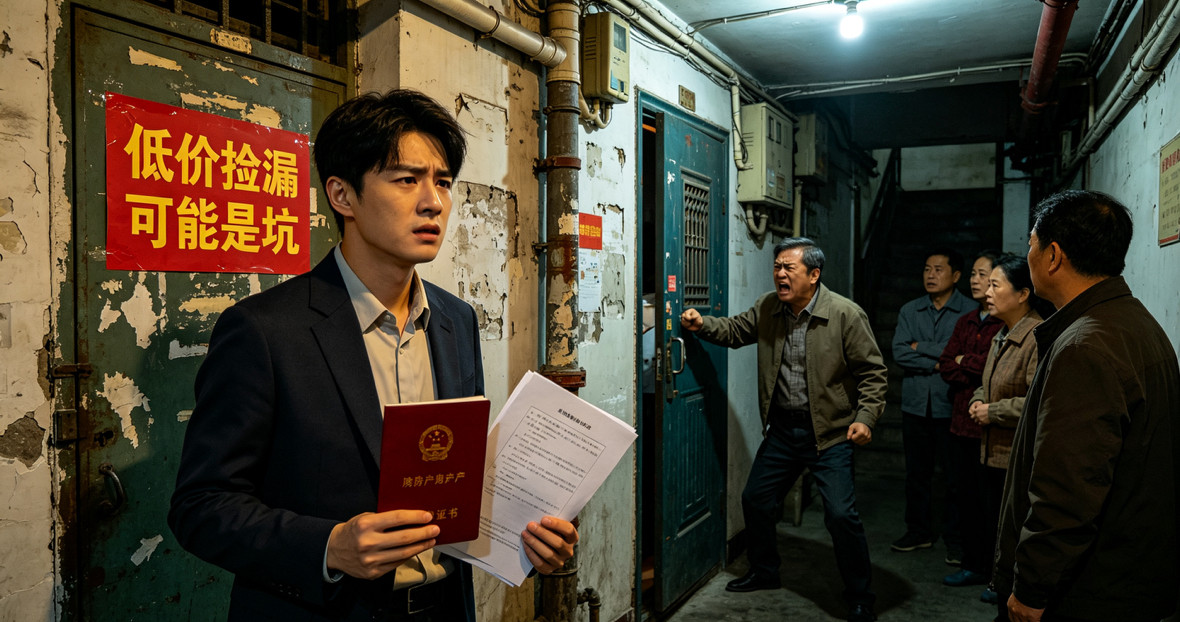 千万别买老年人的房子！同事花42万买下老破小，房主是70多岁老太太，本以为捡漏，却踩了大坑买房这件事