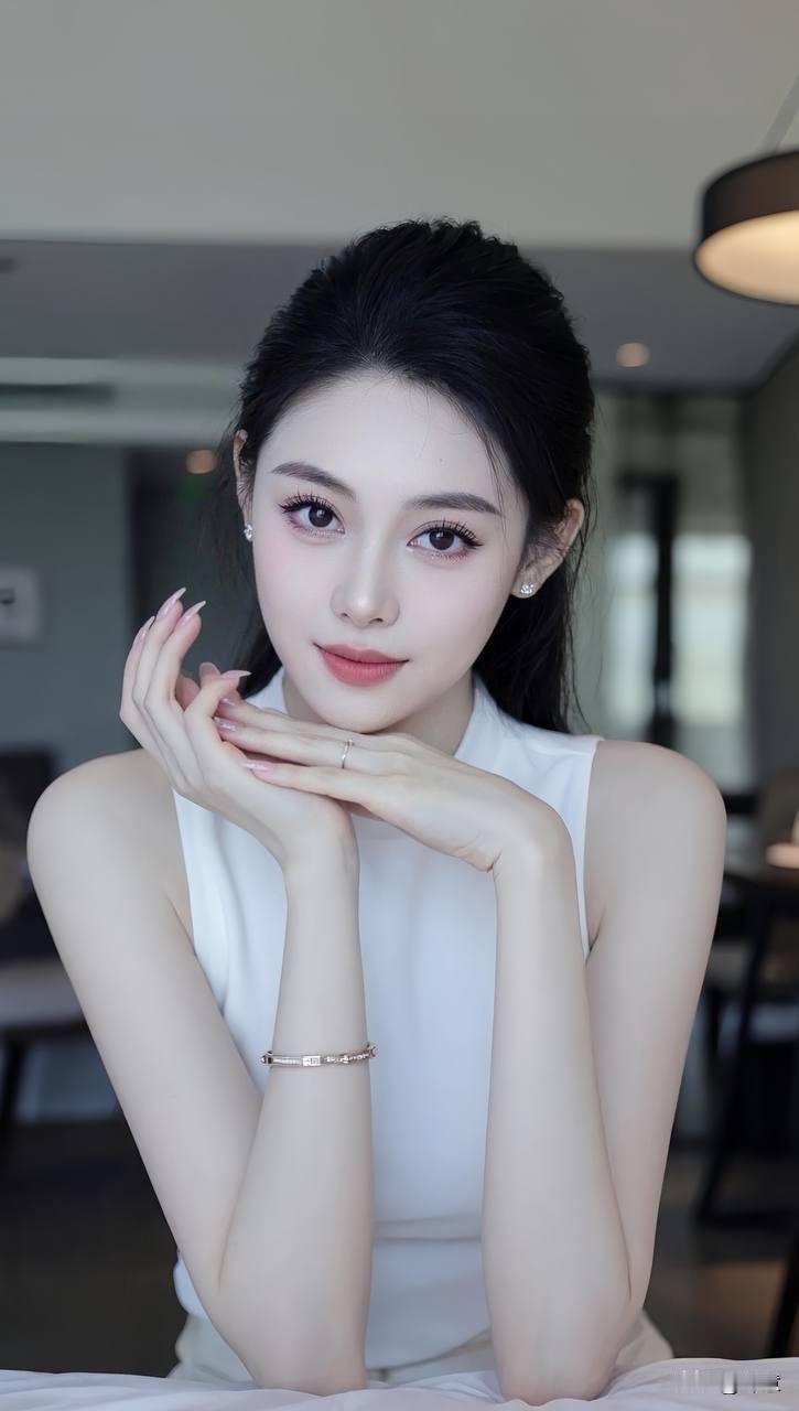 ​顶级骨相美：侧颜温柔，正颜倾城，这五官比例简直是艺术品。