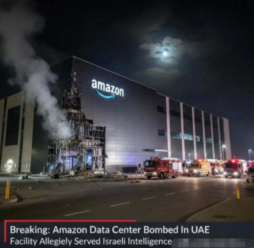 伊朗没打军事基地，没炸油田，没瞄准航母。它打的是一个数据中心——而这一刀，让美国