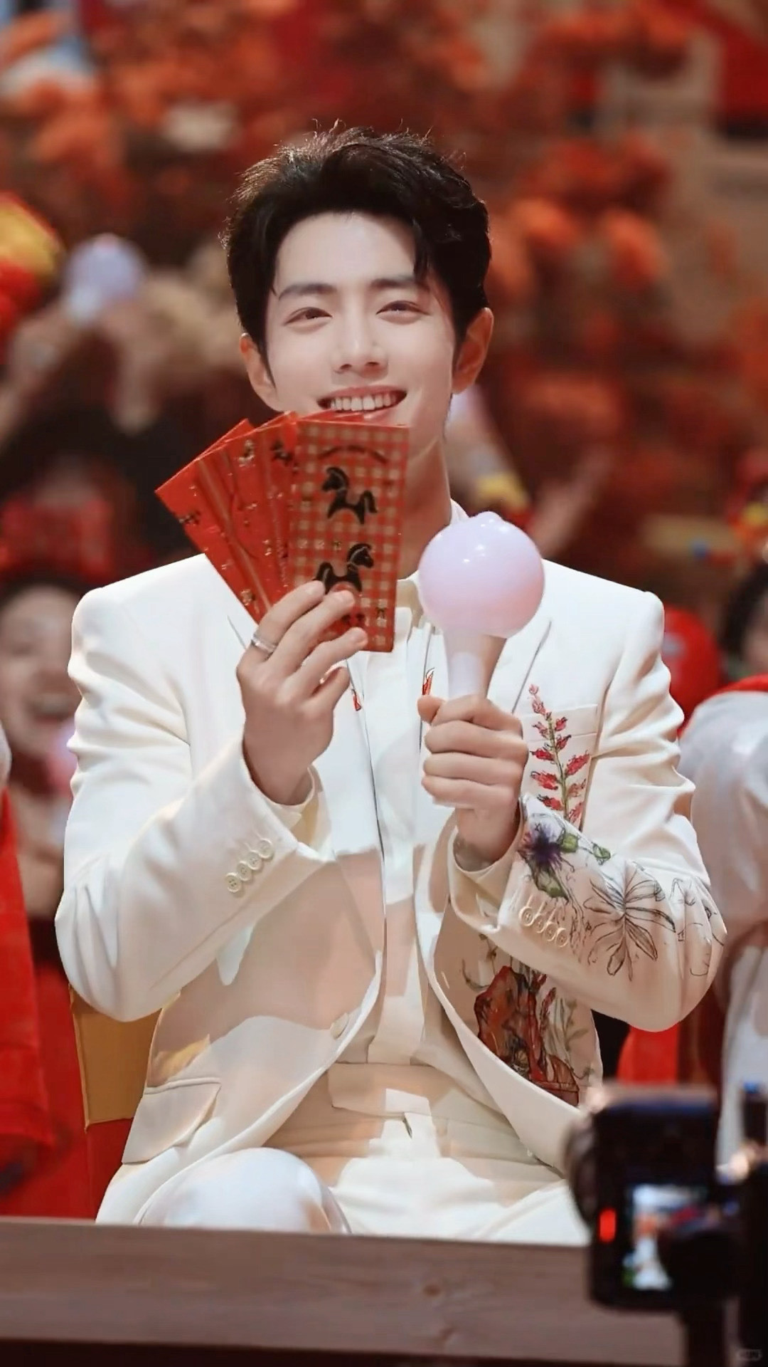 可可爱爱的战！表情太可爱啦！全世界我只偏心你！肖战◎西安大雪