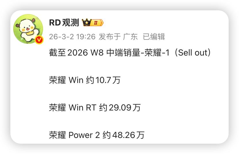 有一说一，荣耀WINRT的这表现也太拉了！明明在配置和口碑上面，荣耀WIN