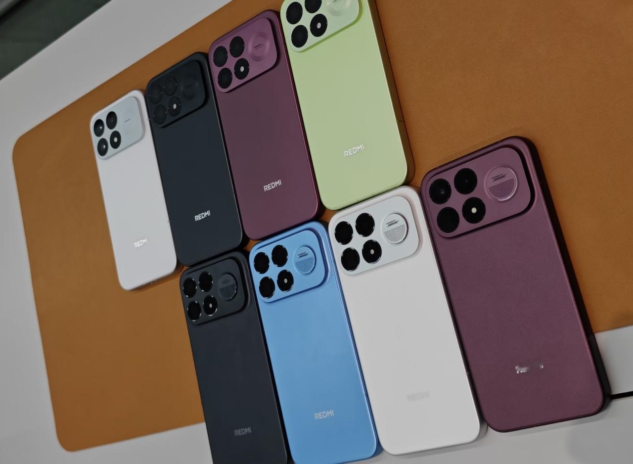 REDMIK100Pro真机，都能在线下门店体验了，有一说一，这么多颜色，大