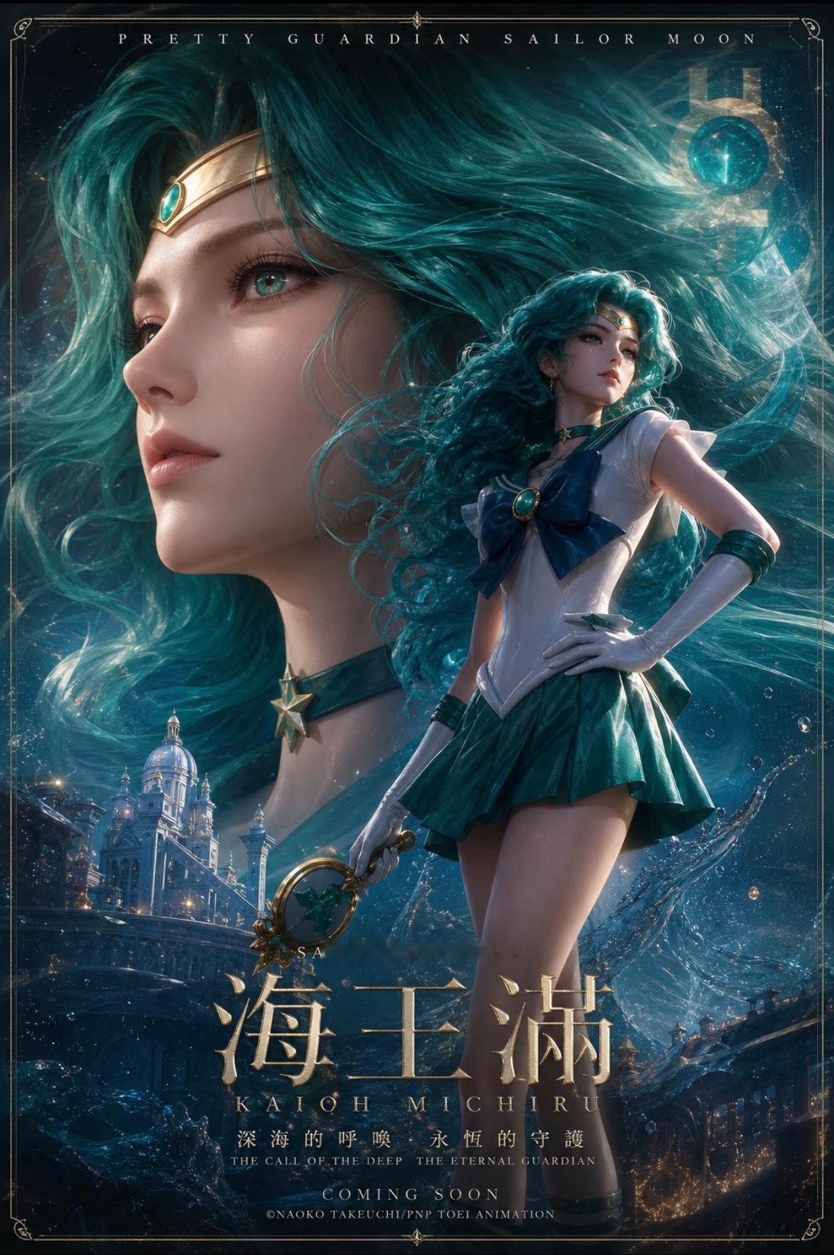 美少女战士🌙代表月亮消灭你们✨太美了！动漫点评团美少女战士