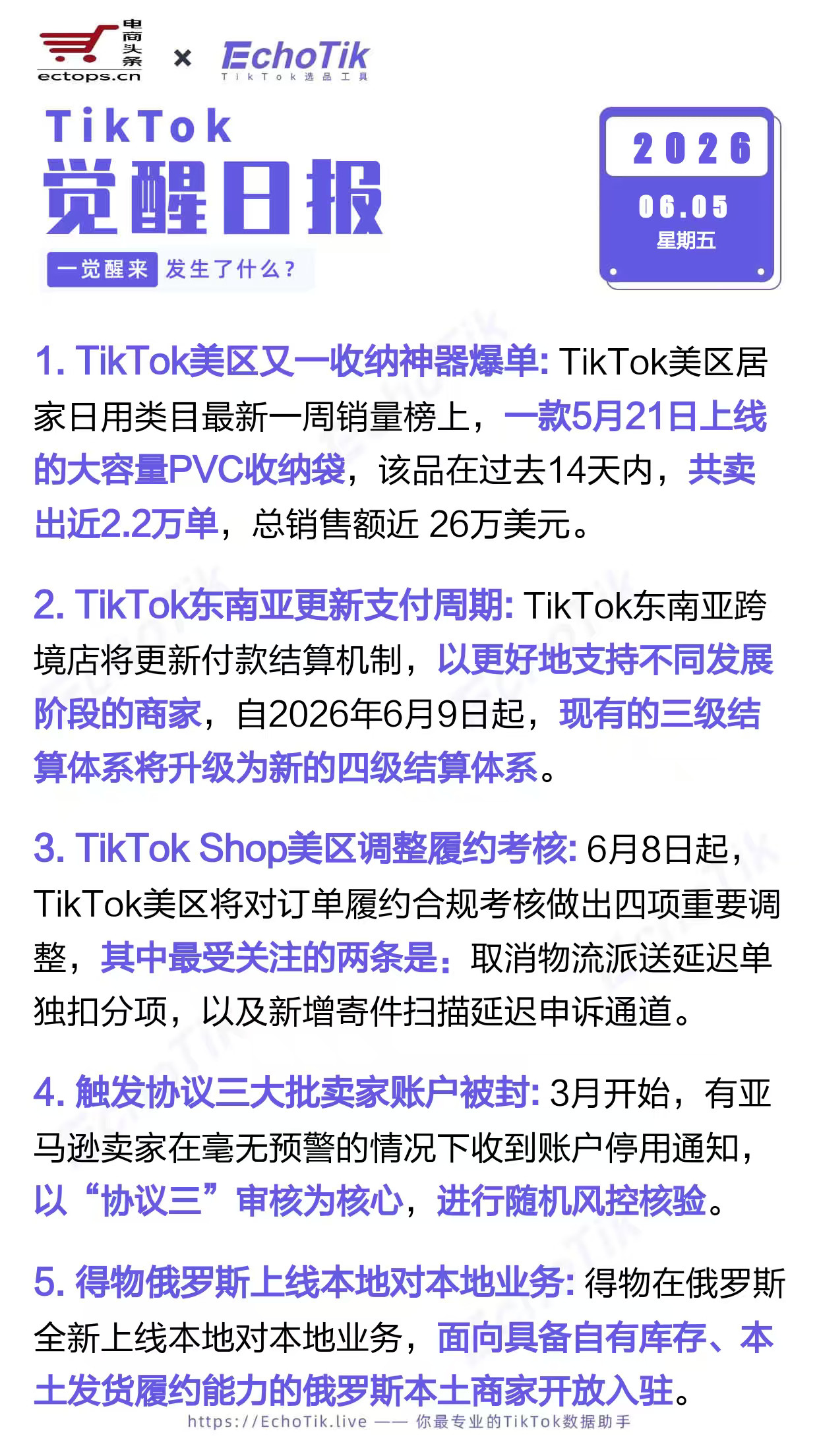 TikTok跨境电商日报2026-06-051.TikTok美区又一收纳神器爆