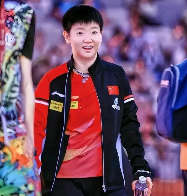 莎莎大头又一次不约而同啊！他俩今晚9:00还有混双比赛！所以，两人在今天下午各自