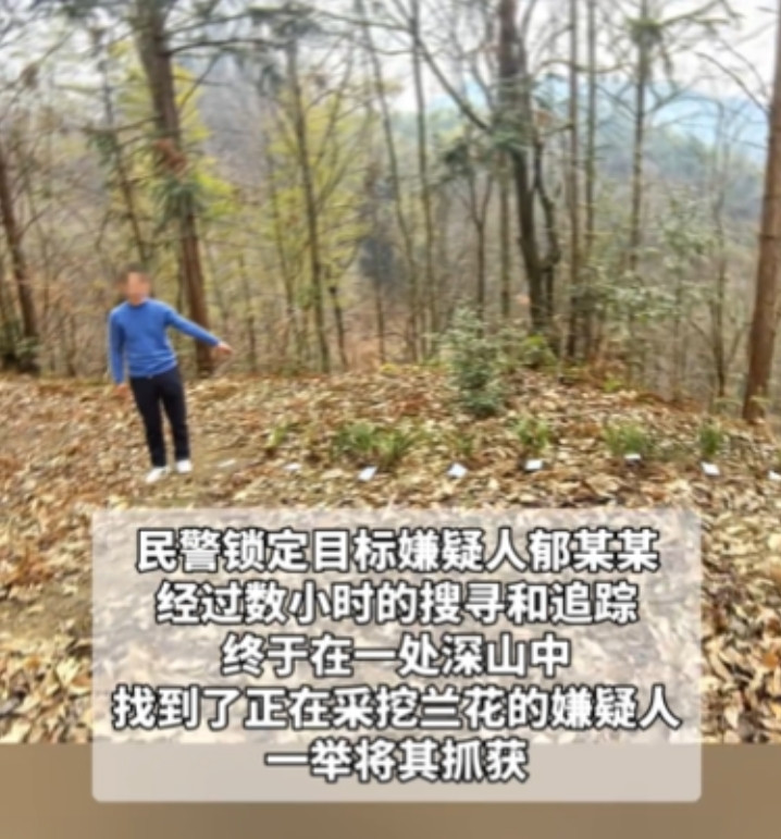 安徽六安，一村民上山砍柴，连续几天都发现，有陌生男子在山林中鬼鬼祟祟的，他怀疑对