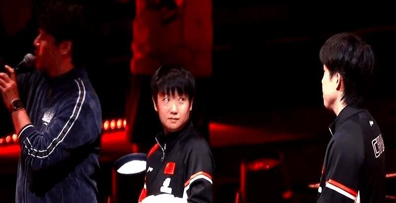 王楚钦腰快断了，孙颖莎一句“我在”，他立马站直了。巴黎夺冠后，他俩没再搭档混双