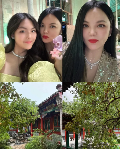 李湘终于还是忍不住晒北京小院，这应该是她的房产之一吧，王诗龄是唯一的继承人