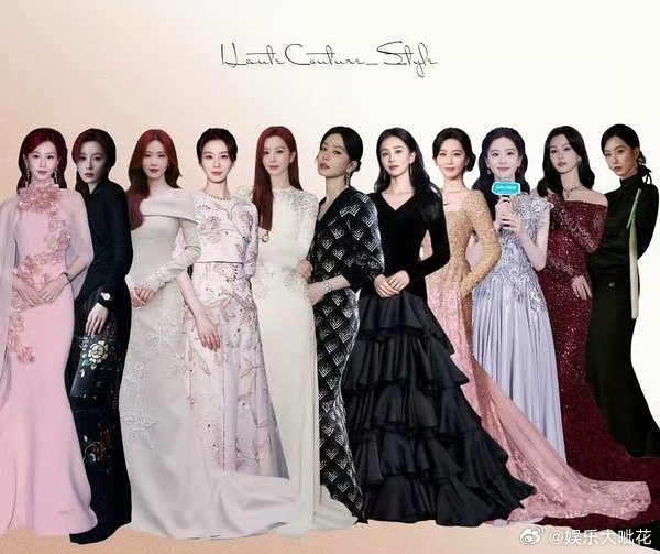 刘诗诗粉丝开撕造型师，你觉得今天活动这身咋样？感觉就是她靠脸撑着吧....好像还