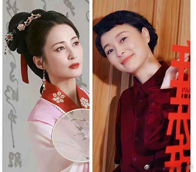 吴越53，蒋勤勤50，俩人同天晒了拜年照。网友一看傻了眼，变化太大了！不是说谁丑