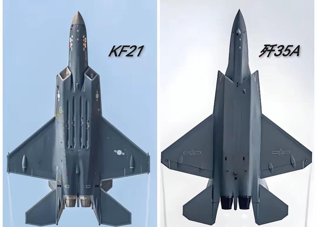 韩国人总爱宣称他们的KF-21是最强五代机，可瞧瞧那粗糙的做工、半埋式的弹舱，与