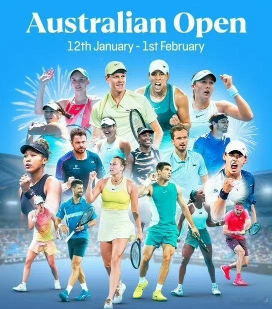 一个冷知识🔥🔥🔥🔥澳网2026今年澳网是进入21世纪以来的第100项大